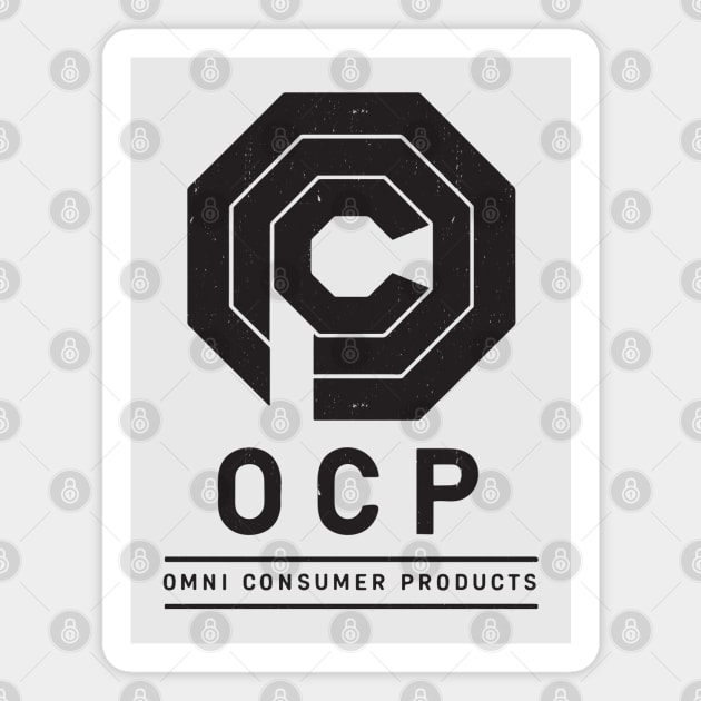 OCP - Omni Consumer Products Magnet by BodinStreet